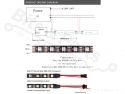 LED Strip RGB WS2812 5V - IP65 - 60 LEDs/m - 5 meters white